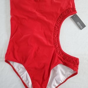 Kenneth Cole sexy red one piece